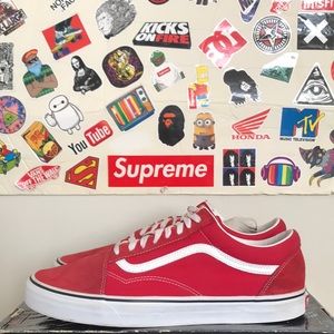 Vans Old School Red